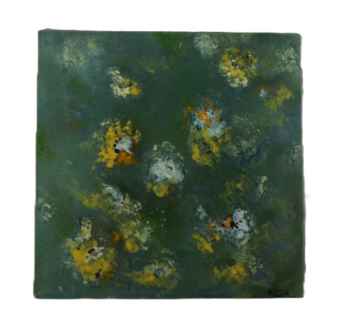 Wall panel - abstract flowers